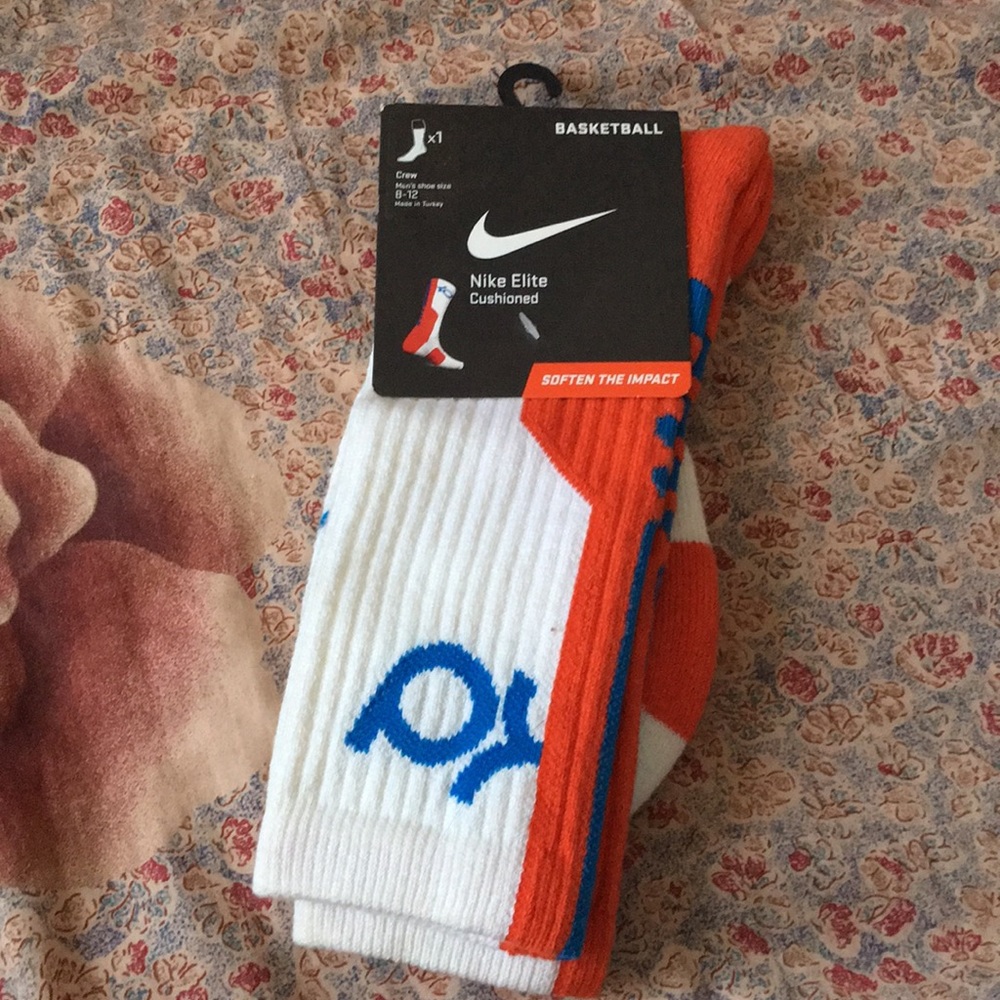 Nike Elite cushioned crew basketball socks NWT